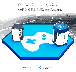 Haptyczny Reaktor Pedałowy z Wibracjami SIMSONN VAM Pro Silnik Liniowy Symulator Simracing - VAM P