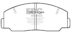 DP424 Klocki hamulcowe ULTIMAX2 EBC Brakes Toyota COMMERCIAL LiteAce