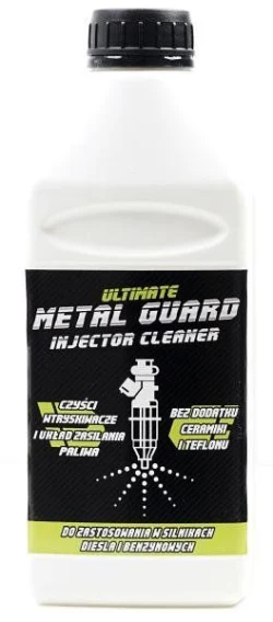 Dodatek Do Paliwa Metal Guard Injector Cleaner CLP czyści wtryskiwacze i układ paliwowy 1L