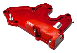 RTMG Performance Valve Cover Breather Adapter PCV 17mm - 0.66 in for 1.8/2.0 TSI EA888 Gen 3 Red