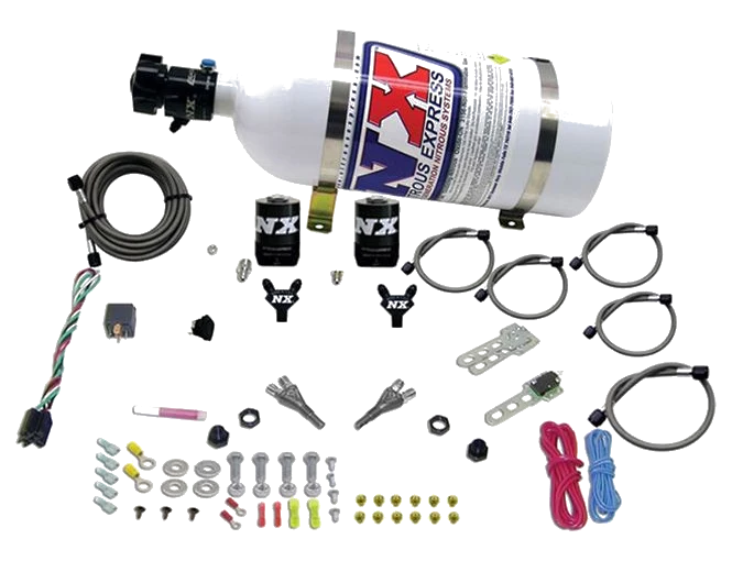Dual Nozzle with 10Lb Bottle for Dodge Viper EFI (100-300Hp) Nitrous Express NX 20325-10