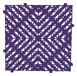 Podłoga modułowa panelowa FMIC.Pro do garażu warsztatu 40x40cm 30mm Fioletowy