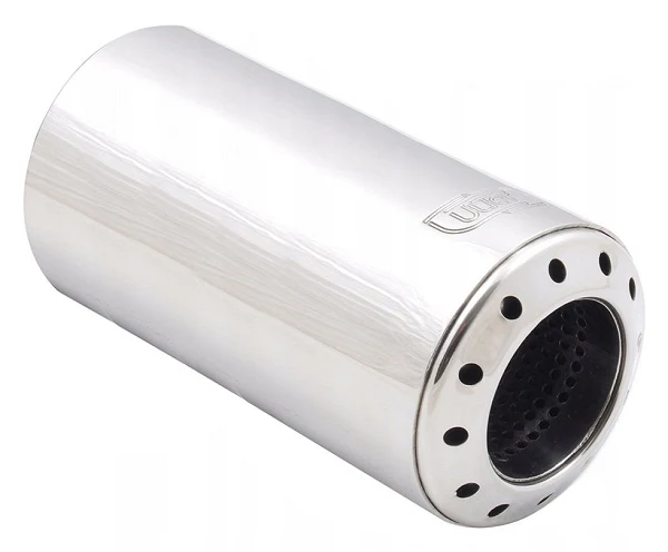 Uniwersalna końcówka tłumika okrągła 100mm długość 200mm - N22