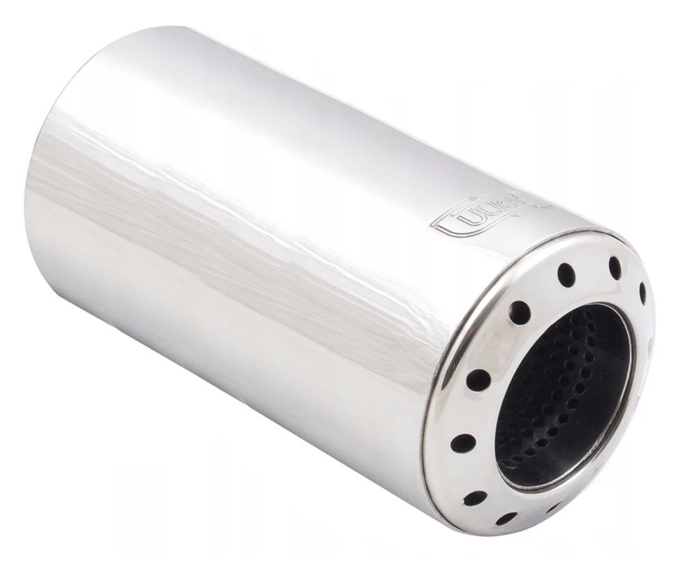Uniwersalna końcówka tłumika okrągła 100mm długość 200mm - N22