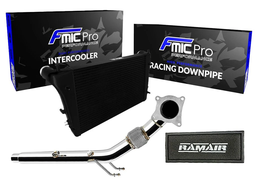 Zestaw tuningowy SKODA Superb 1.8, 2.0 TSI Mk2 2008-2015  Intercooler Downpipe Układ Dolotowy