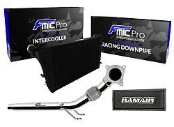 Zestaw tuningowy SKODA Superb 1.8, 2.0 TSI Mk2 2008-2015  Intercooler Downpipe Układ Dolotowy