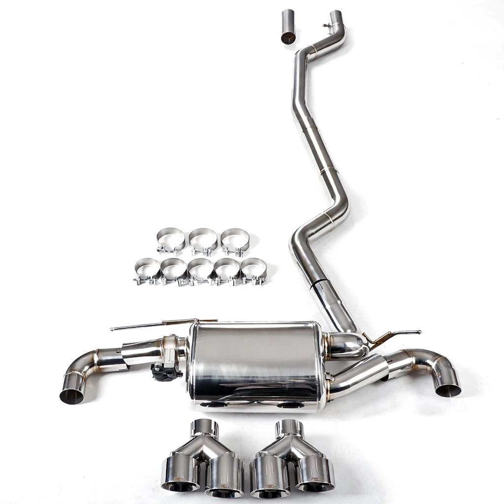 Aktywny układ wydechowy z klapami Cat-Back FMIC.Pro BMW Seria 1 F20 120i 125i 2.0T 2012-2017