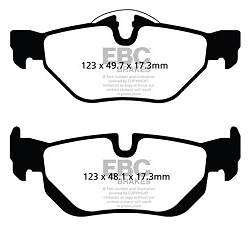 DP62069 Klocki hamulcowe GREENSTUFF EBC Brakes BMW X1 E84