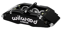 Zacisk hamulcowy 6 tłoczkowy Wilwood 120-13382 Billet Narrow Superlite prawy czarny