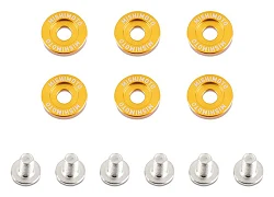 Ozdobne śrubki i podkładki Mishimoto Fender Washer Kit małe złote