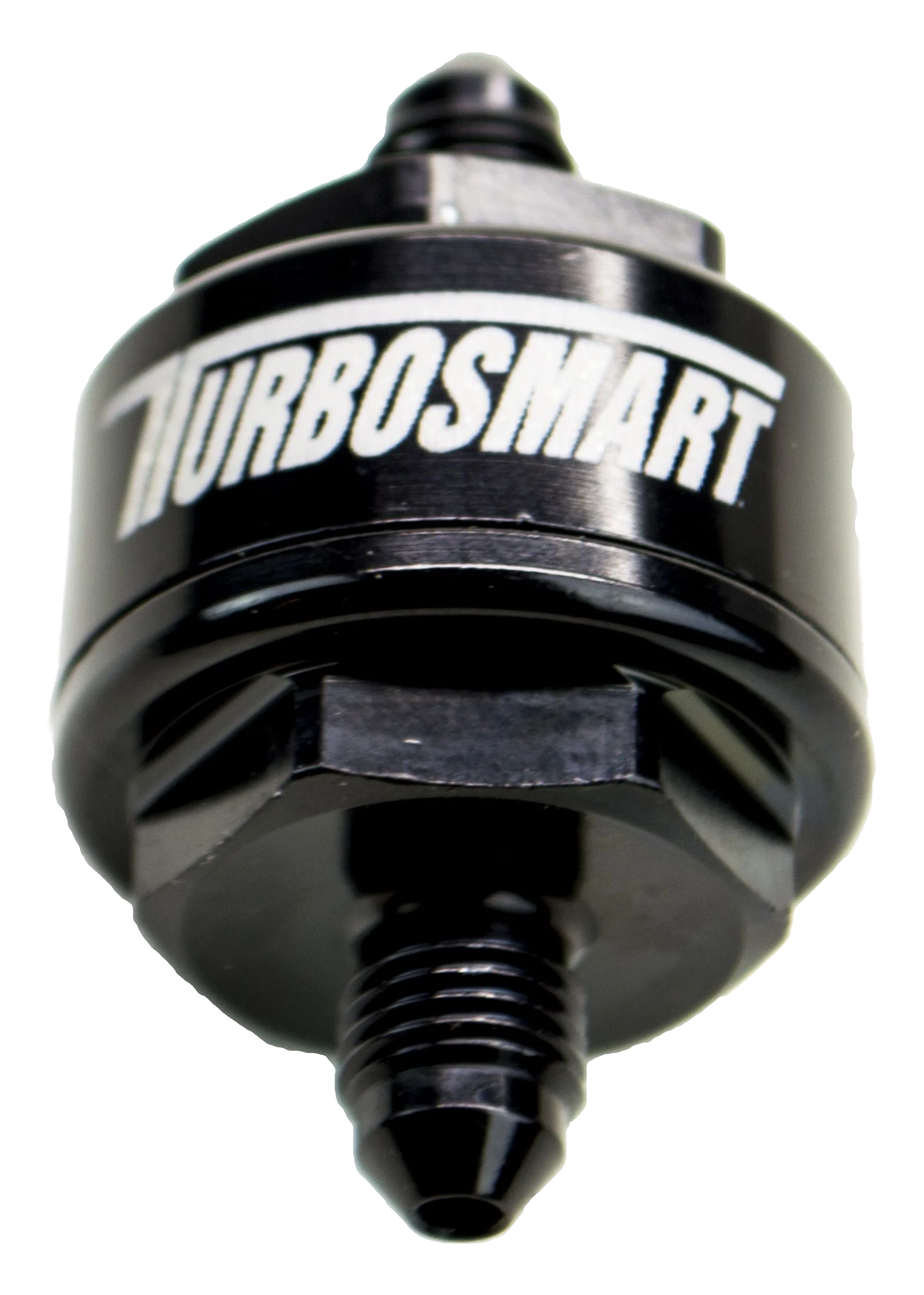 Billet Turbo Oil Feed Filter 44um AN-4 - Black