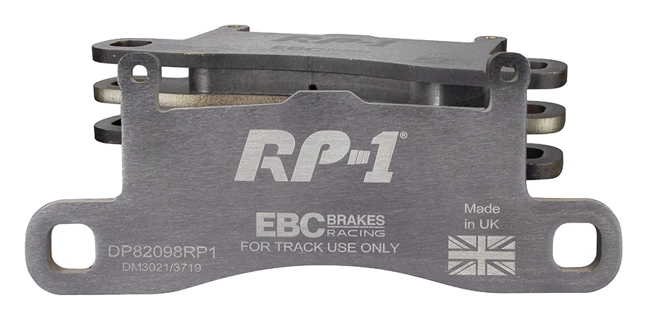DP82098RP1 Sportowe klocki hamulcowe RP-1 Racing EBC Brakes Porsche 911 991 Boxster Spyder 981 Porsche 911 991 911 991 Carrera 911 991 Carrera 4 911 991 Carrera 4 Targa 911 991/2 Carrera 911