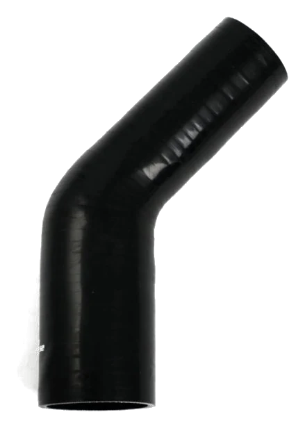 Wąż silikonowy czarny 45 stopni 2,375 - 3,25" (60-83mm)