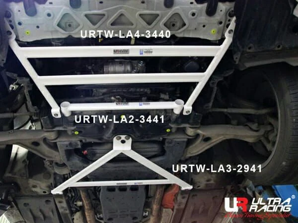 Rozpórka przednia dolna (Front Lower Brace) (3440) Ultra Racing Lexus GS 200T (L10) 2.0T 11+/250 2.5 11-20/300 3.0 11-20/350 3.5 11-20/450H 3.5 11-20 2WD