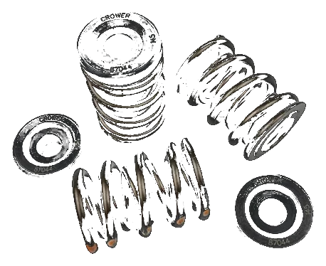 Podwójne sprężynki i talerzyki zaworowe stalowe BC Brian Crower BC0480 Jeep AMC 4.0L/4.2L