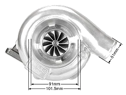 Turbosprężarka JRspec GTX3071R + JB (GTX3077R) T3 .63 V-band