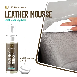 Leather Expert Leather Mousse pianka do czyszczenia skóry gładkiej z aplikatorem piany 200ml