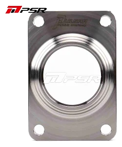 Pulsar PSR Billet Transition Flange T6 Open to 3" OD Tubing (Hardware Kit Included)