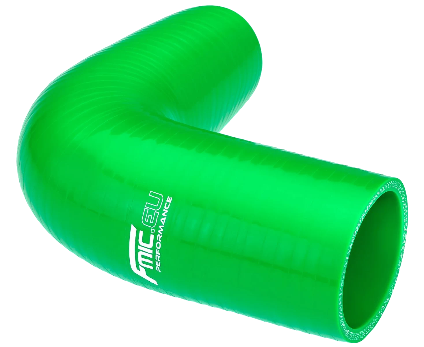 Kolanko silikonowe 90' 83mm Zielony