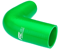 Kolanko silikonowe 90' 83mm Zielony