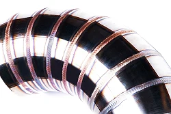 Spawane kolanko nierdzewne 90' 54mm welding porn