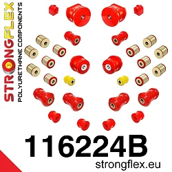 116224B: Kompletny zestaw zawieszenia Mercedes R129
