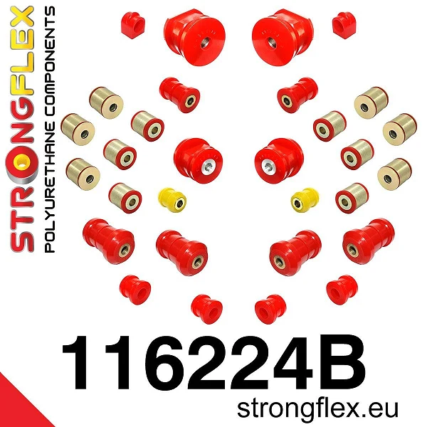 116224B: Kompletny zestaw zawieszenia Mercedes R129