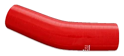 Kolanko silikonowe 23' 60mm Czerwony