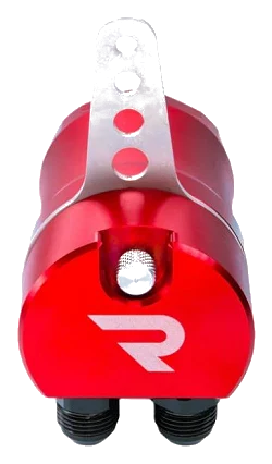 RTMG Performance Universal Oil Catch Can Large 17mm - 0.66in Red