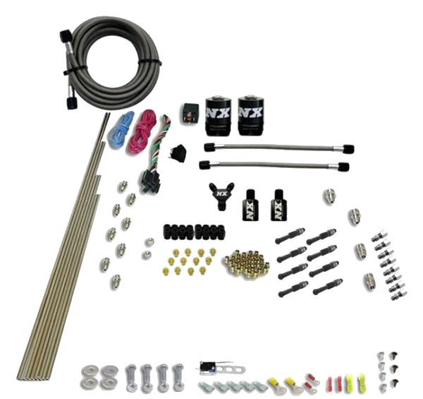 8-Cyl Dry Direct Port Nitrous System without Bottle Nitrous Express NX 93006-00