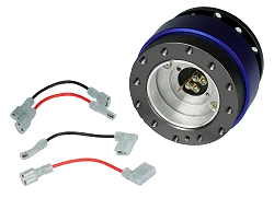 Quick Release JRspec – rozpinka kierownicy Niebieski