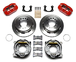 Wilwood 140-11403 Zestaw Hamulców Tylnych Forged Dynapro Low-Profile Czerwony