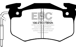 DP458 Klocki hamulcowe ULTIMAX2 EBC Brakes Citroen Visa BX Alpine GTA Renault Alpine GTA Visa GTi BX GT BX GTi