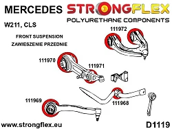 116246B: Zestaw przedniego zawieszenia