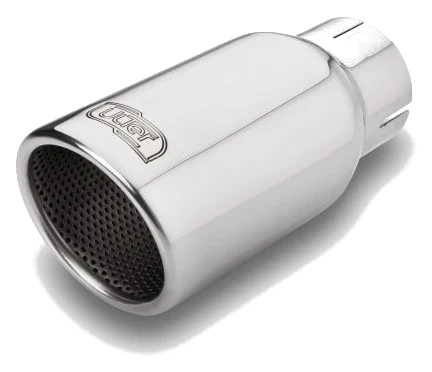 Uniwersalna końcówka tłumika okrągła 80mm długość 120mm średnica montażowa 50mm - N1-80RS/50