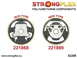 221868A: Wkładka dolnej poduszki silnika SPORT Audi A3
