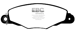 DP1188 Klocki hamulcowe ULTIMAX2 EBC Brakes Citroen Xantia Xantia Estate XM Saloon XM Estate