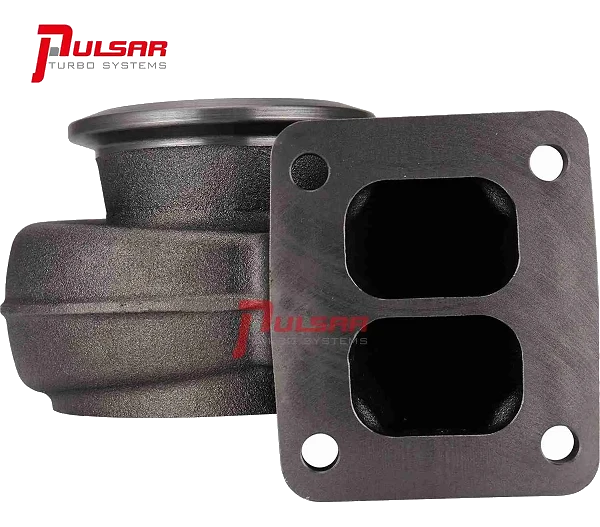 Pulsar PSR Muszla wydechowa T4 Twin Scroll 0.91 A/R fit 76/68mm TW 300 Series Turbo