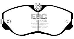 DP2736 Klocki hamulcowe GREENSTUFF EBC Brakes Nissan 300ZX Z31 Nissan 300ZX Nissan Australia and New Zealand 300 ZX Z31