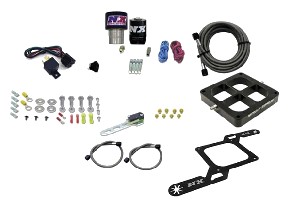 4500 Billet Crossbar Plate System Single Stage 250-650Hp without Bottle Nitrous Express NX 63970-00