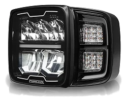 Reflektor pługowy LED Purelux Blizzard 12V 24V 41W 23cm