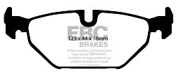 DP41405R Klocki hamulcowe YELLOWSTUFF EBC Brakes Saab Saab 9/5 Aero 9/5 9|5