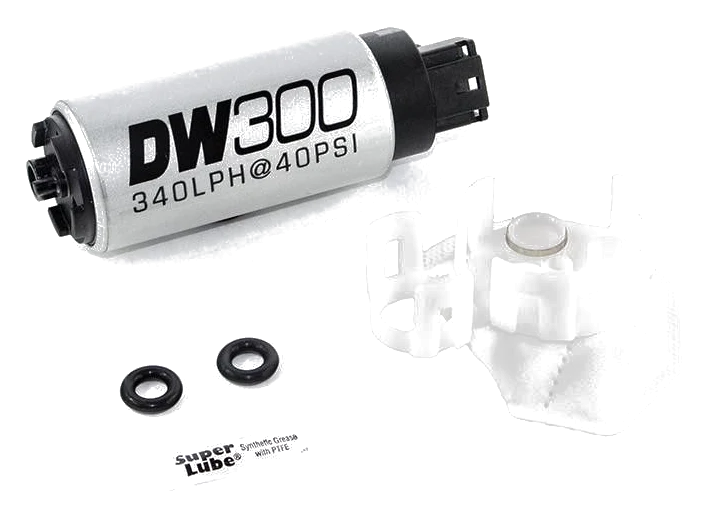 Pompa paliwa DeatschWerks DW300C 340 lph 2011-19 SHO EVO X 08-15 Mazdaspeed3 07-13 Mazdaspeed6 06-07 Honda Civic 12-16 Honda Accord 13-17 Tundra 4.0L V6 07-14 4.L V8 07-10 4.6L V8 08-17 5.7L