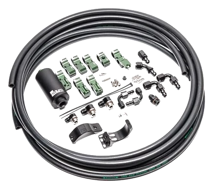 Dedykowany filtr paliwa z wkładem stalowym 10um Nissan S13 S14 R33 R34 Radium Engineering