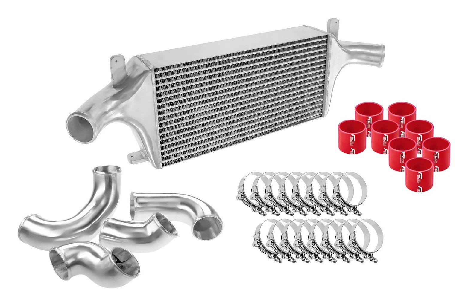 Intercooler Nissan Skyline R33 R34 GTR RB26DETT Czerwony