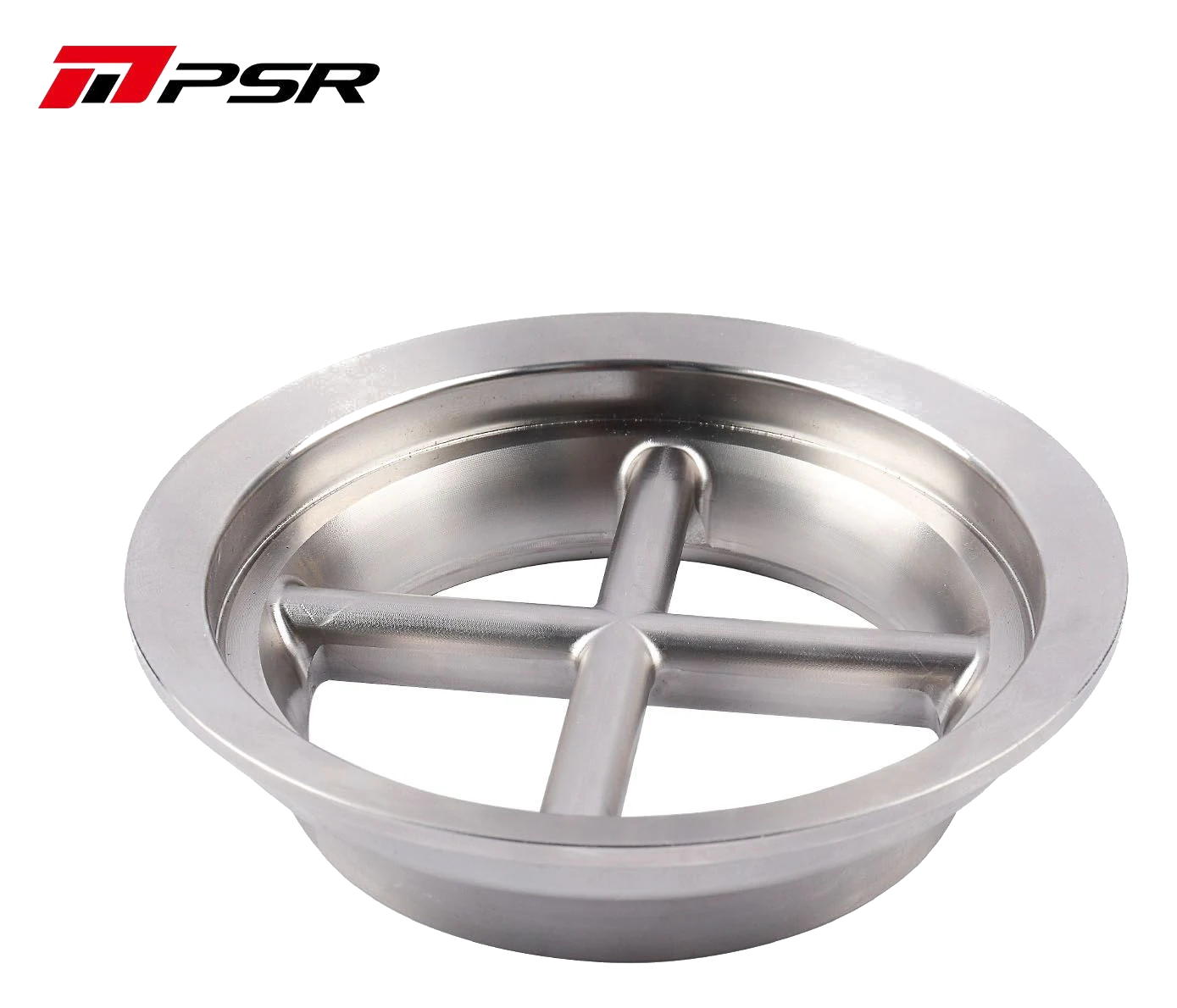 Pulsar PSR 5" to 4" Stainless Steel Cross Guard Flange Clamp Kit for 400 Series Turbo Turbine Housing Outlet