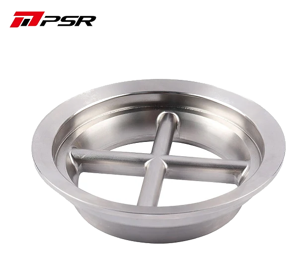 Pulsar PSR 5" to 4" Stainless Steel Cross Guard Flange Clamp Kit for 400 Series Turbo Turbine Housing Outlet