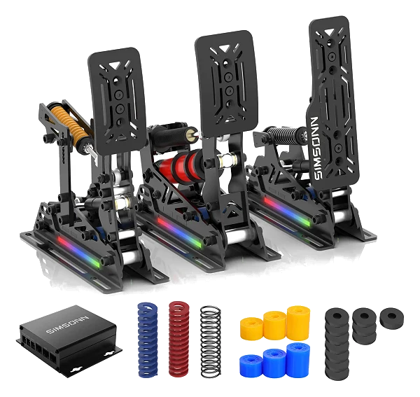 Pedalbox Pedały SIMSONN Pro X Ultra Sim Pedały RGB Simracing Symulator