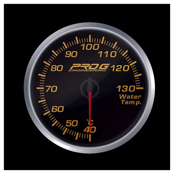 Wskaźnik Pro G Race Series 2 RS, temperatury wody °C RED 60mm