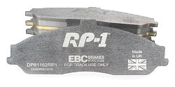 DP81162RP1 Sportowe klocki hamulcowe RP-1 Racing EBC Brakes AC MK VI Cadillac XLR Chevrolet Corvette C5 Corvette C5 Z06 Corvette C6 Corvette C6 Z51 Opel Monaro Pontiac GTO VAUXHALL Monaro Ca